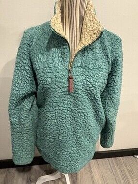 Live Oak Brand Women’s Sherpa Teddy Bear Jacket Size S